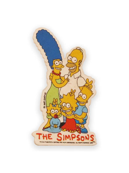 The Simpsons Vintage Rare Collectable Paperback Buttons 1989-1990