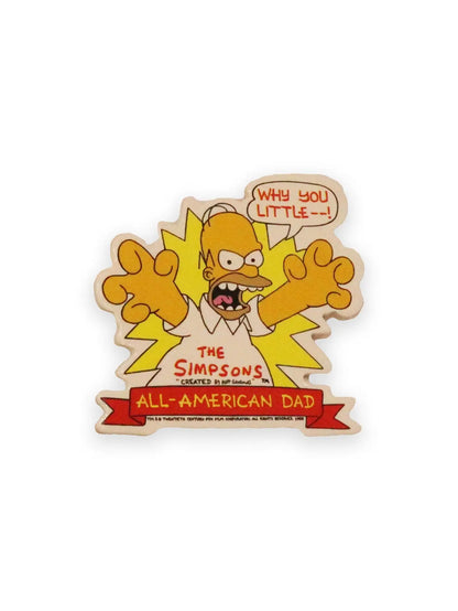 The Simpsons Vintage Rare Collectable Paperback Buttons 1989-1990