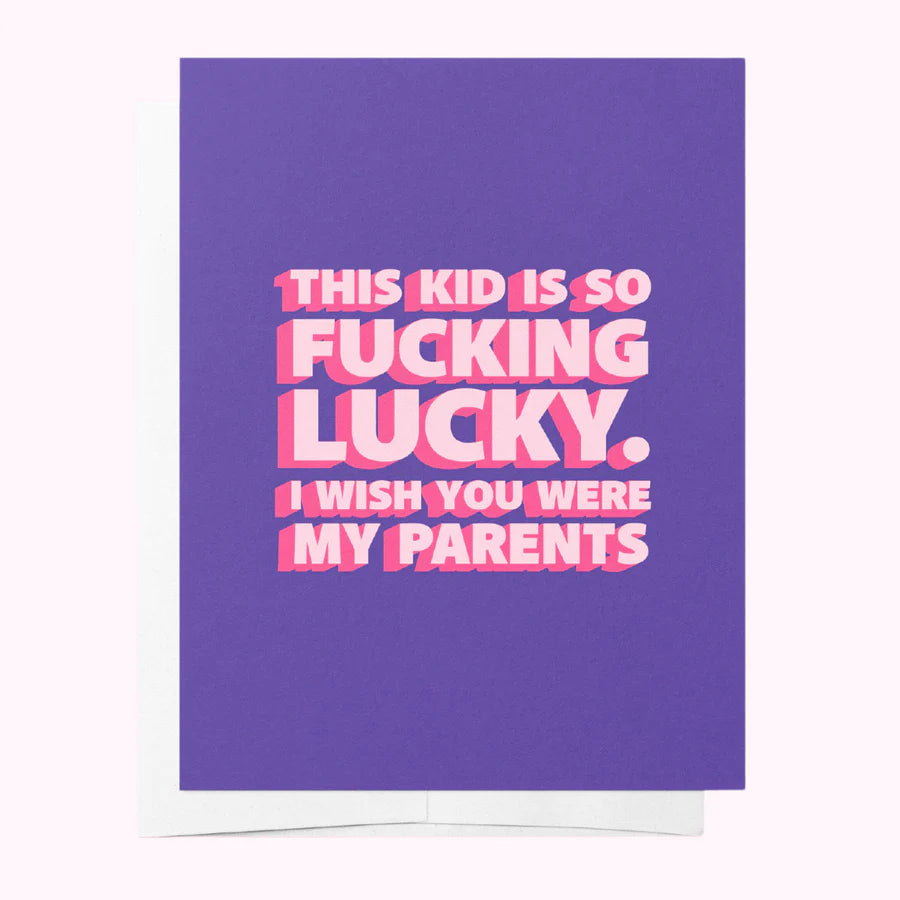 Wish You Were My Parents (Baby Shower) Card